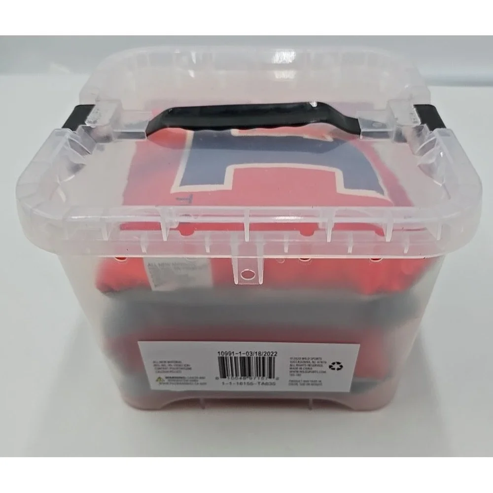 Ilinois State Bean‎ Bags (SET OF 4) with Case